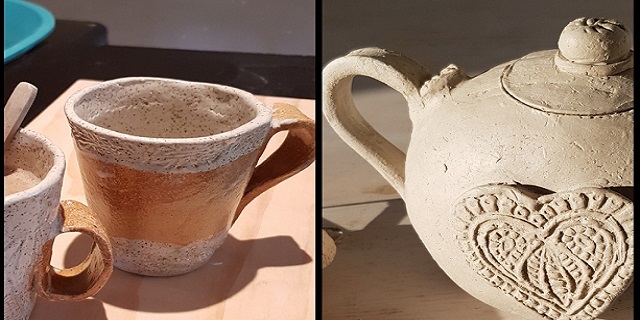 Ceramics Workshop - Hand Build a Mug and Platter June 30th  2024